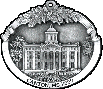 Canton, MS Courthouse custom pewter ornament - city of lights series