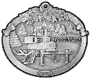 Wood-Mizer custom pewter ornament